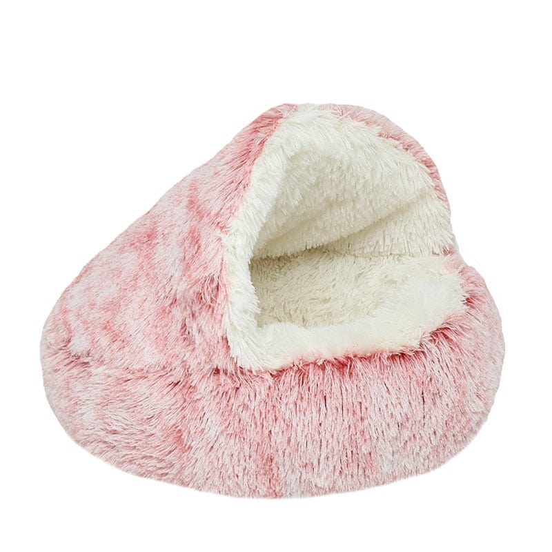 Plush Fluffy Pet Round Bed