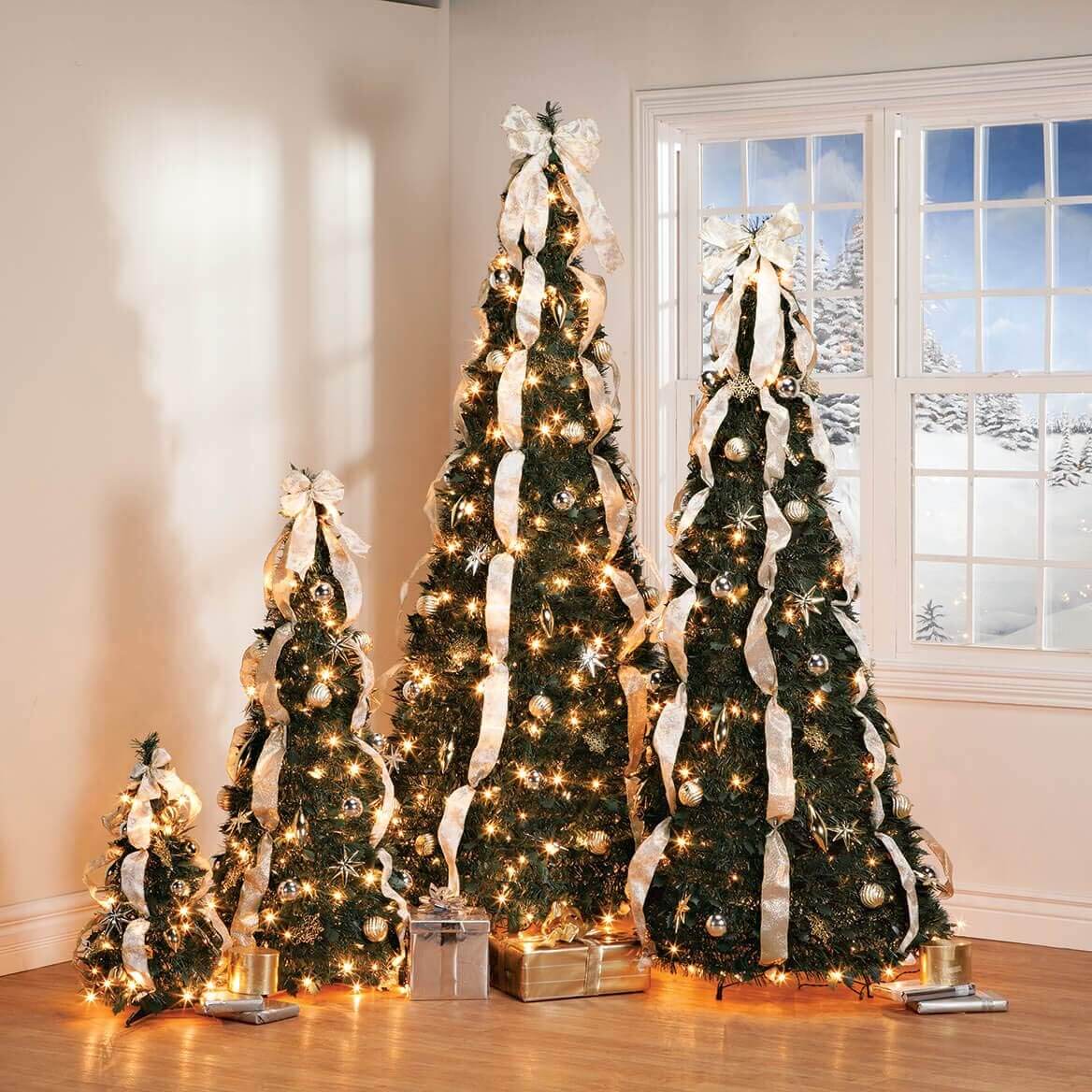 Pop-Up Gold & Christmas Tree