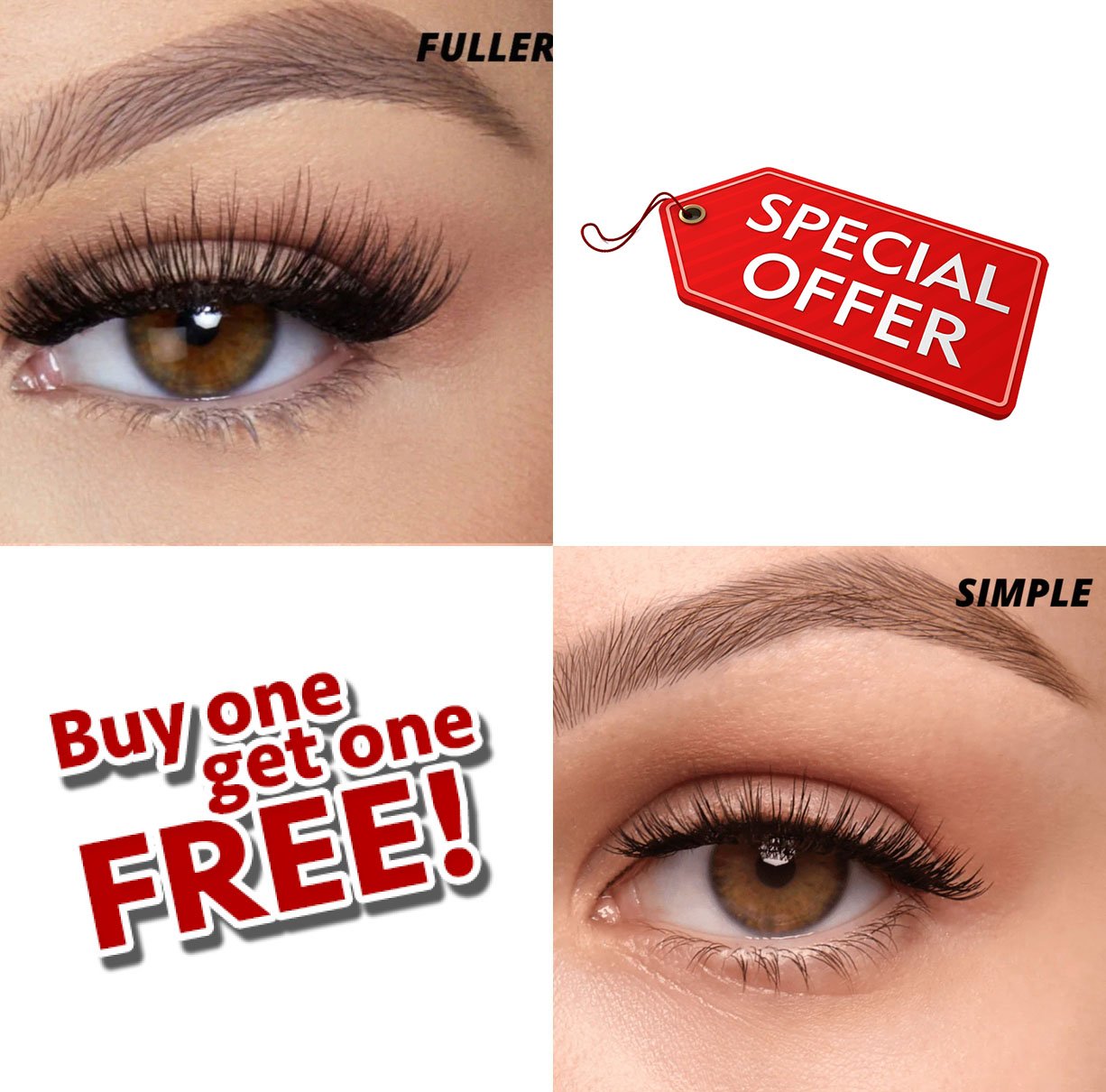 Premium Magnetic Eyelashes | Easy, Quick, Safe!