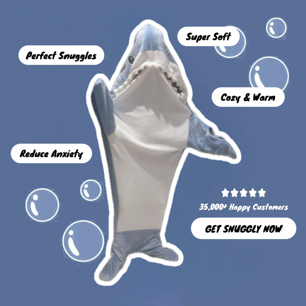 Premium Shark Blanket (Official Product)