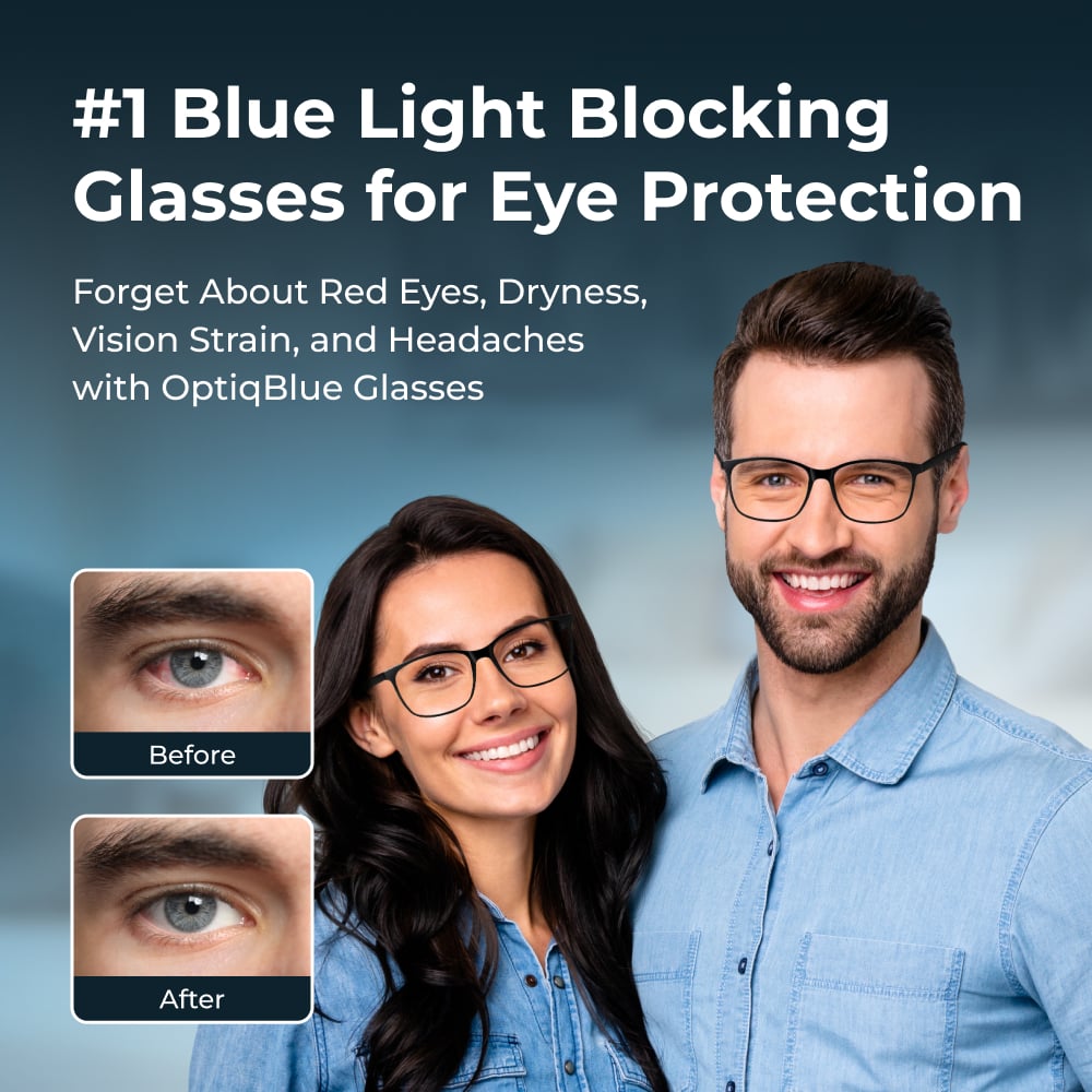 Protect Your Eyes with OptiqBlue Glasses