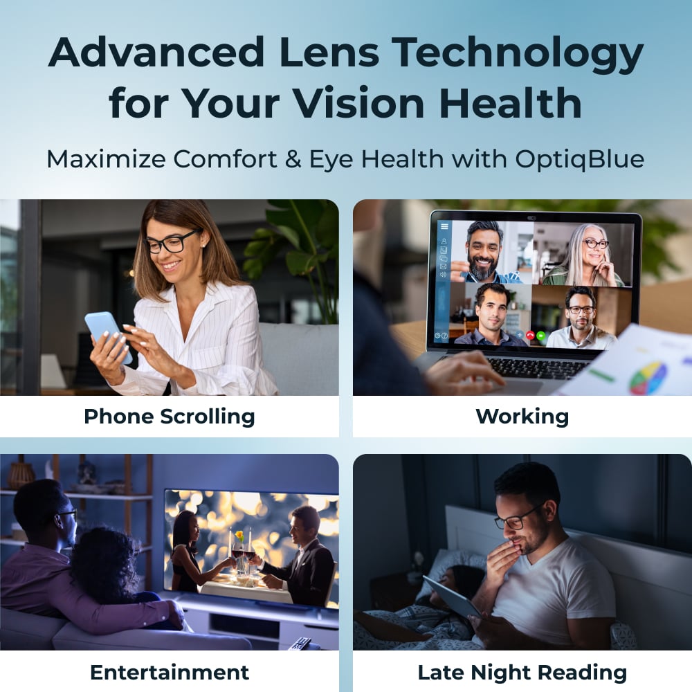 Protect Your Eyes with OptiqBlue Glasses