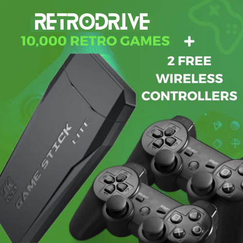 RetroDrive 4K - 10,000+ Retro Games