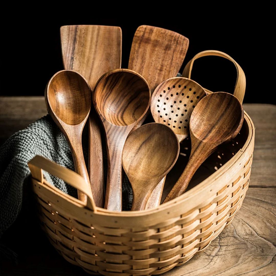 Royal Teak Wooden Utensils