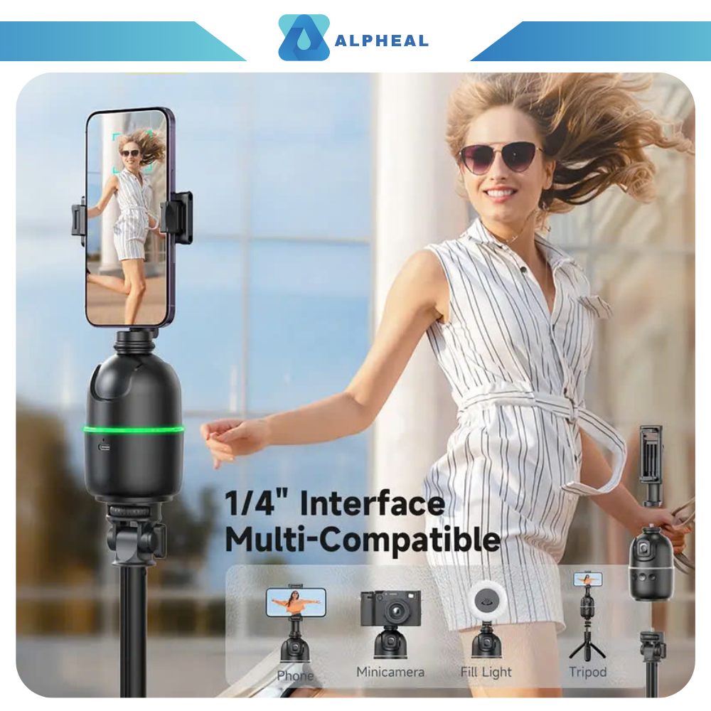 Smart 360° Auto Face Tracking Tripod