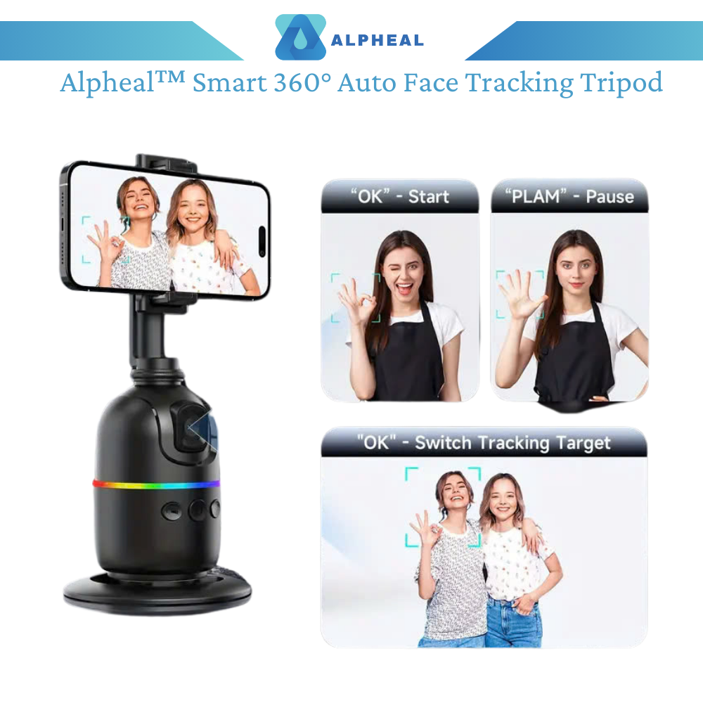 Smart 360° Auto Face Tracking Tripod