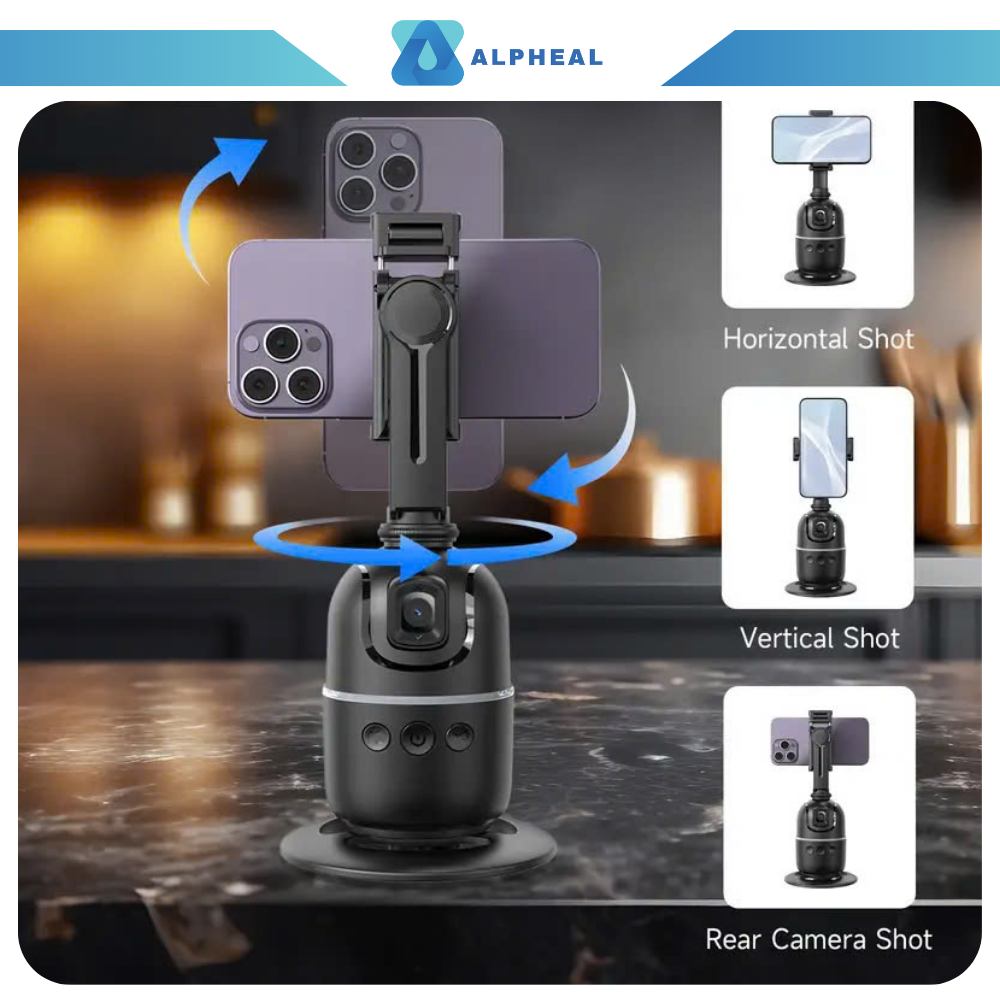 Smart 360° Auto Face Tracking Tripod