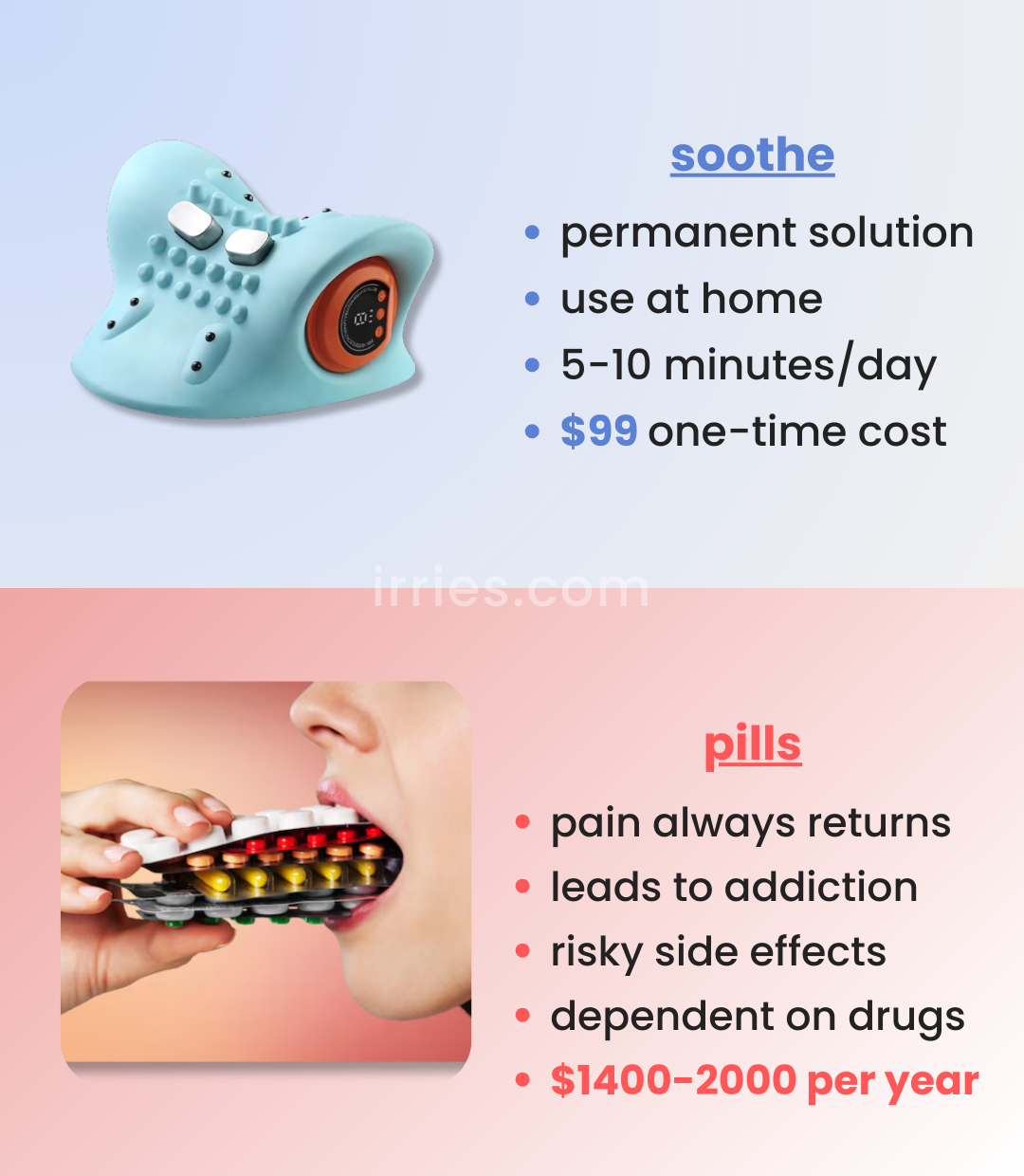 soothe - 5-in-1 massager