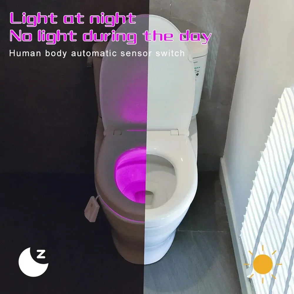 Starry LED Toilet Night Light