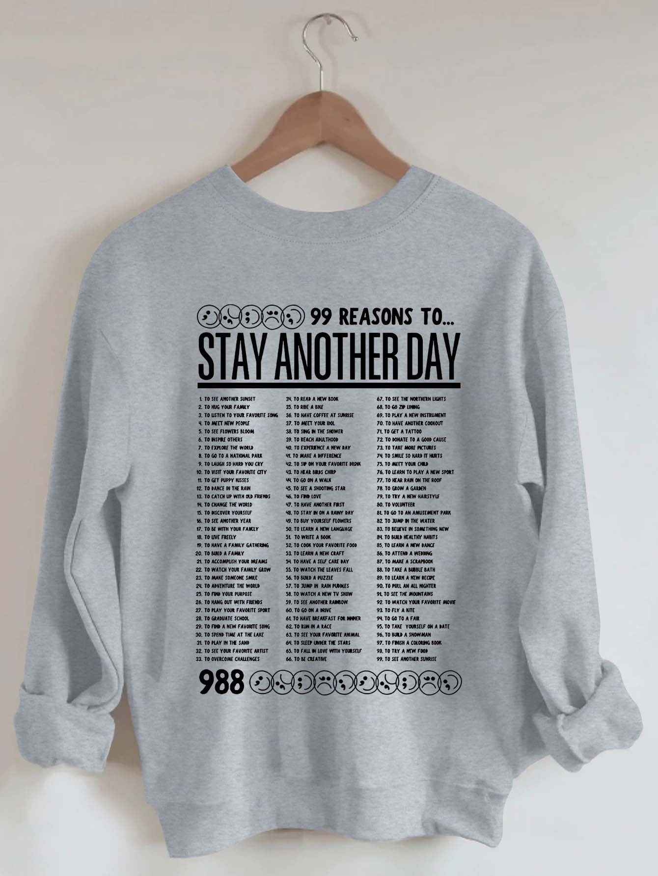 STAY ANOTHER DAY' UNISEX HOODIE