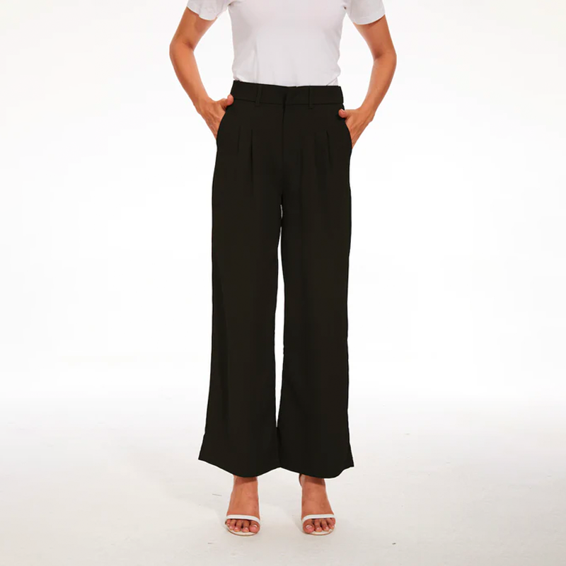 The Effortless Tailored Wide Leg Pants