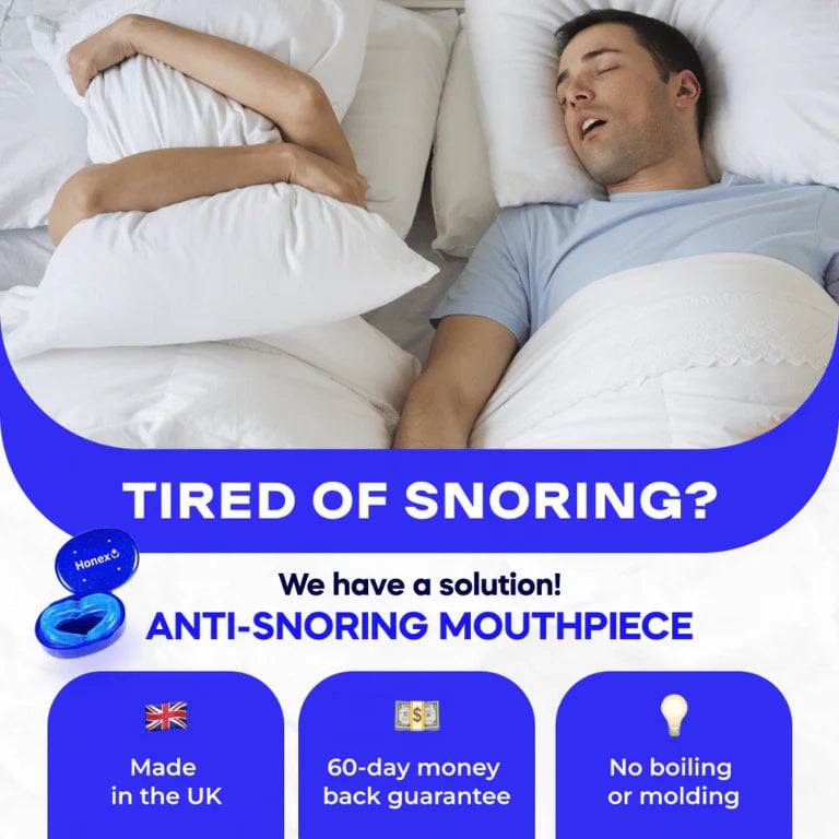 The Quiet Anti-Snoring Mouthpiece Universal Size