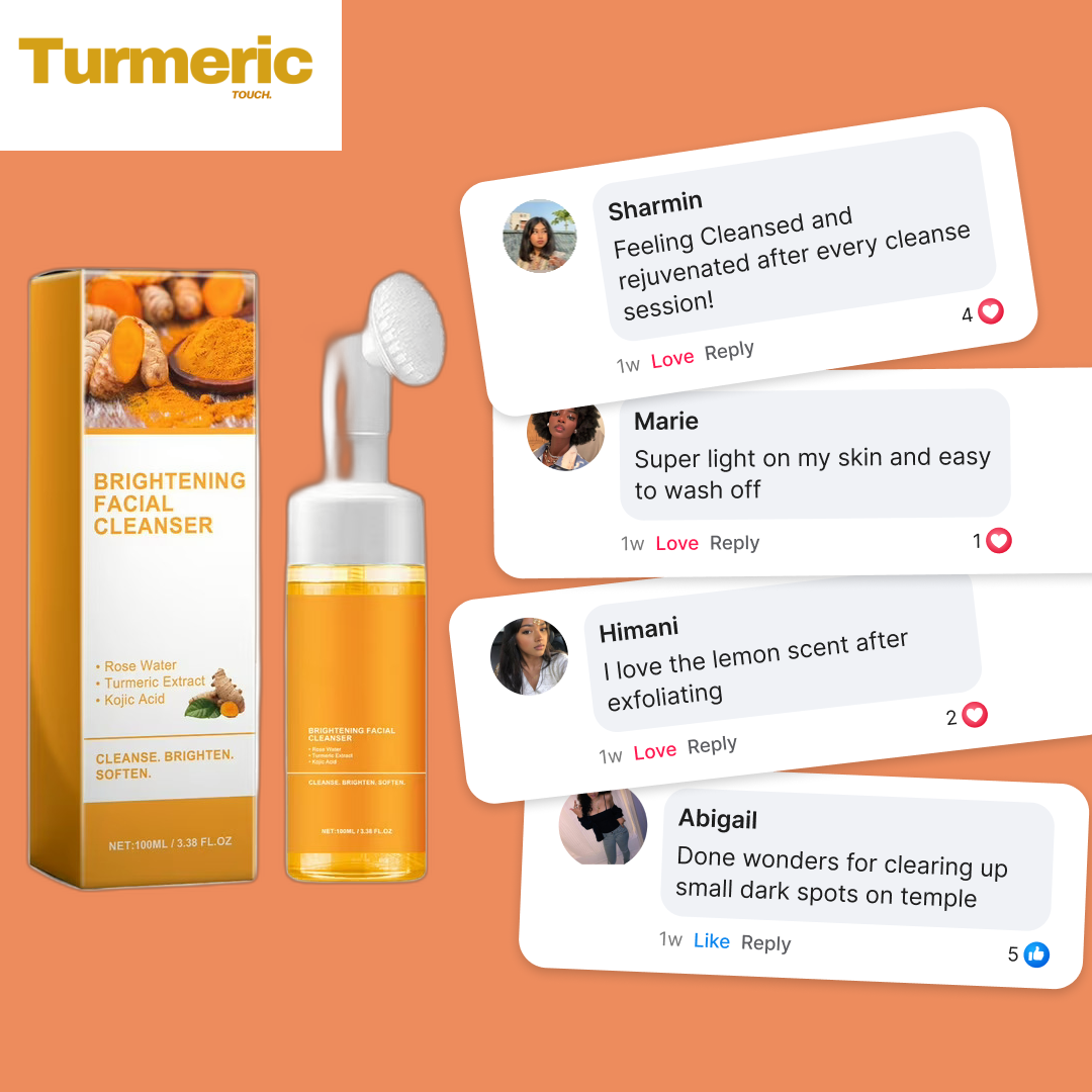 Turmeric Touch Cleanser - [30 Day Glow up]