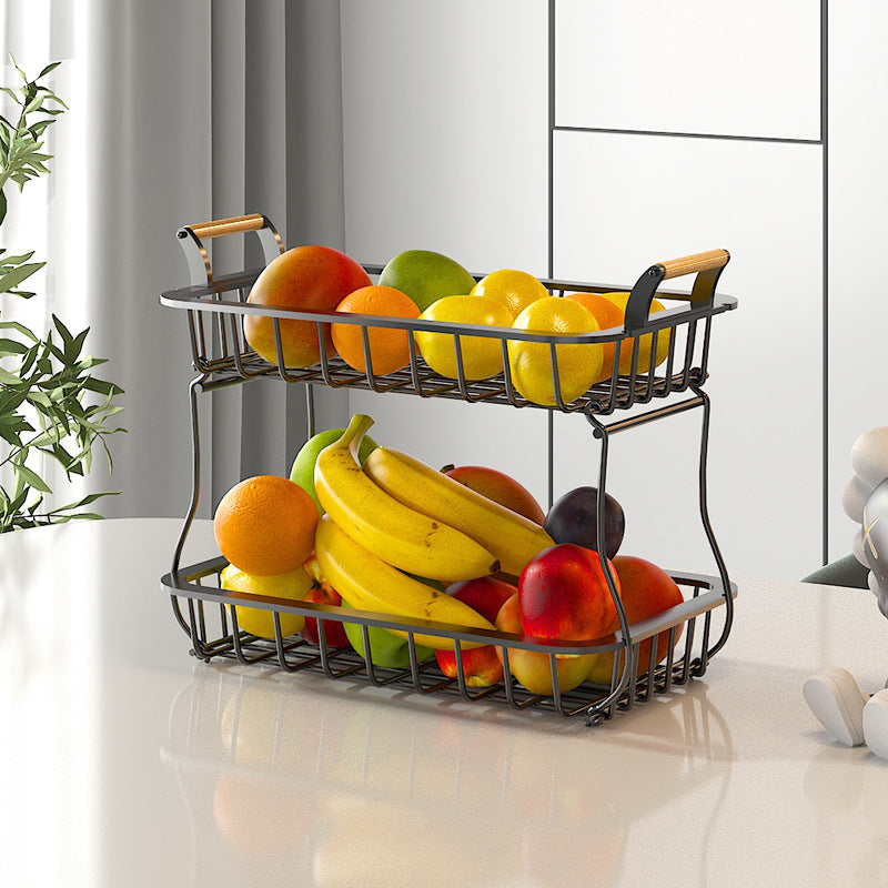 Two-Tier Fruit Organizer