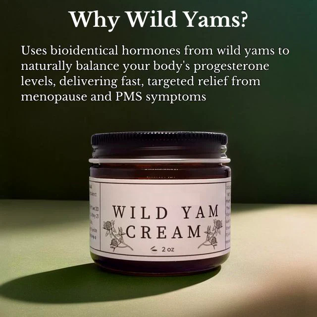 Wild Yam Cream | Natural HRT