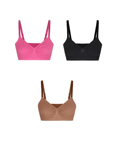 Women's Wireless Sculpt Bra Comfort Bralettes No Underwire Unlined Cami Bra - 2024 Hot Sale 49% off for a limited time