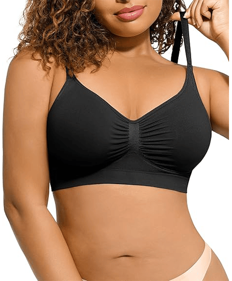 Women's Wireless Sculpt Bra Comfort Bralettes No Underwire Unlined Cami Bra - 2024 Hot Sale 49% off for a limited time