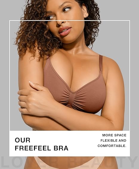 Women's Wireless Sculpt Bra Comfort Bralettes No Underwire Unlined Cami Bra - 2024 Hot Sale 49% off for a limited time