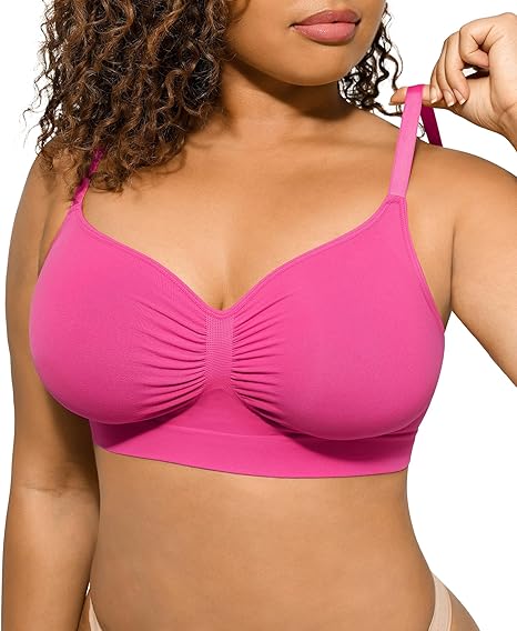 Women's Wireless Sculpt Bra Comfort Bralettes No Underwire Unlined Cami Bra - 2024 Hot Sale 49% off for a limited time