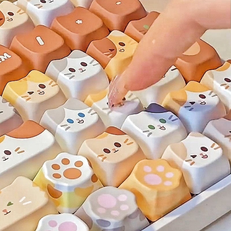 WonderBun Toasted Bread DIY Keycaps Limited Edition