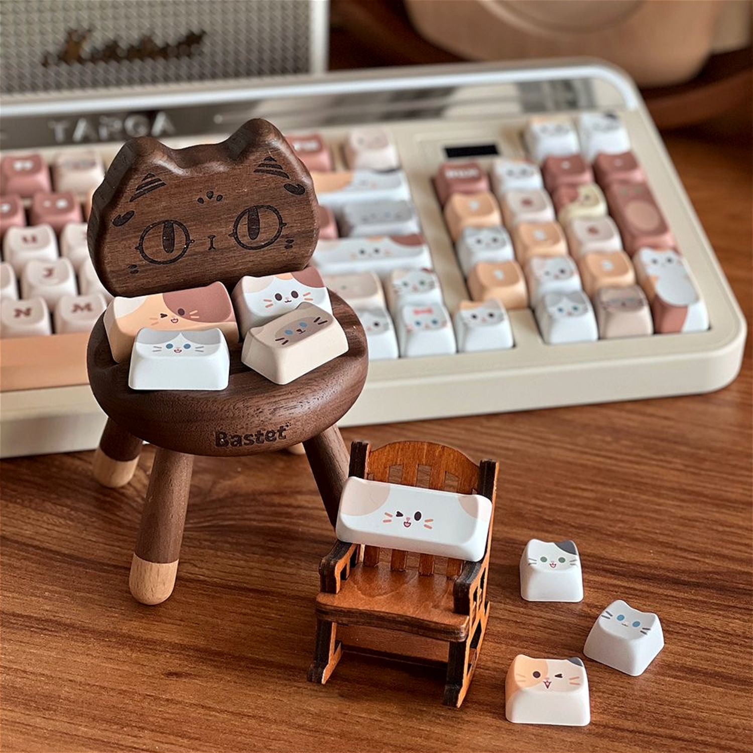 WonderBun Toasted Bread DIY Keycaps Limited Edition