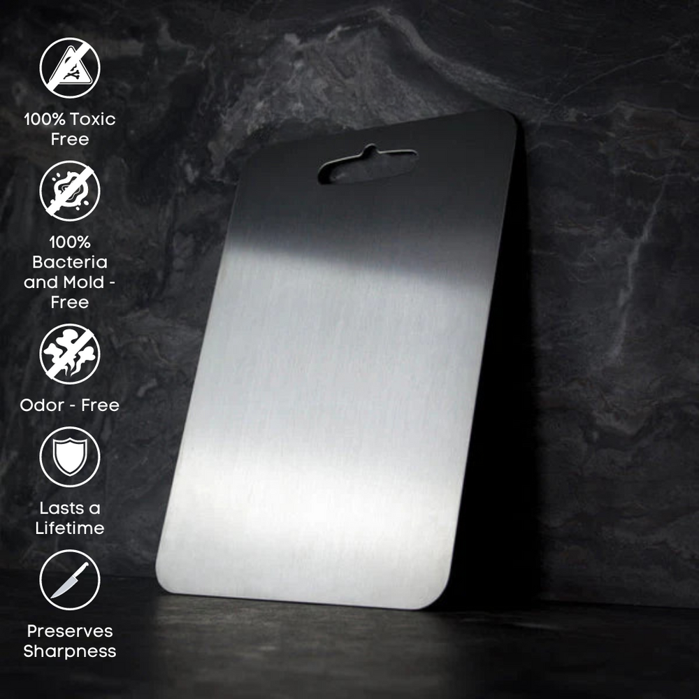 100% Pure Titanium Cutting Board