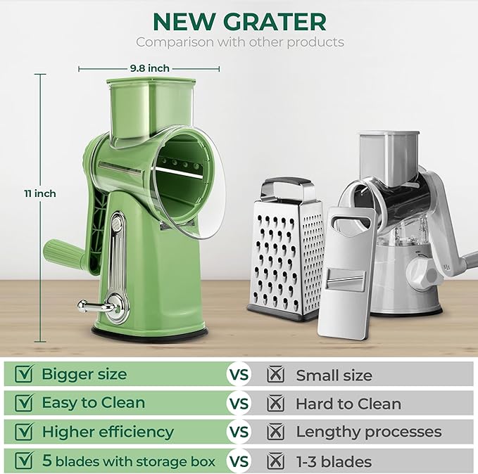 5 in 1 Cheese Grater