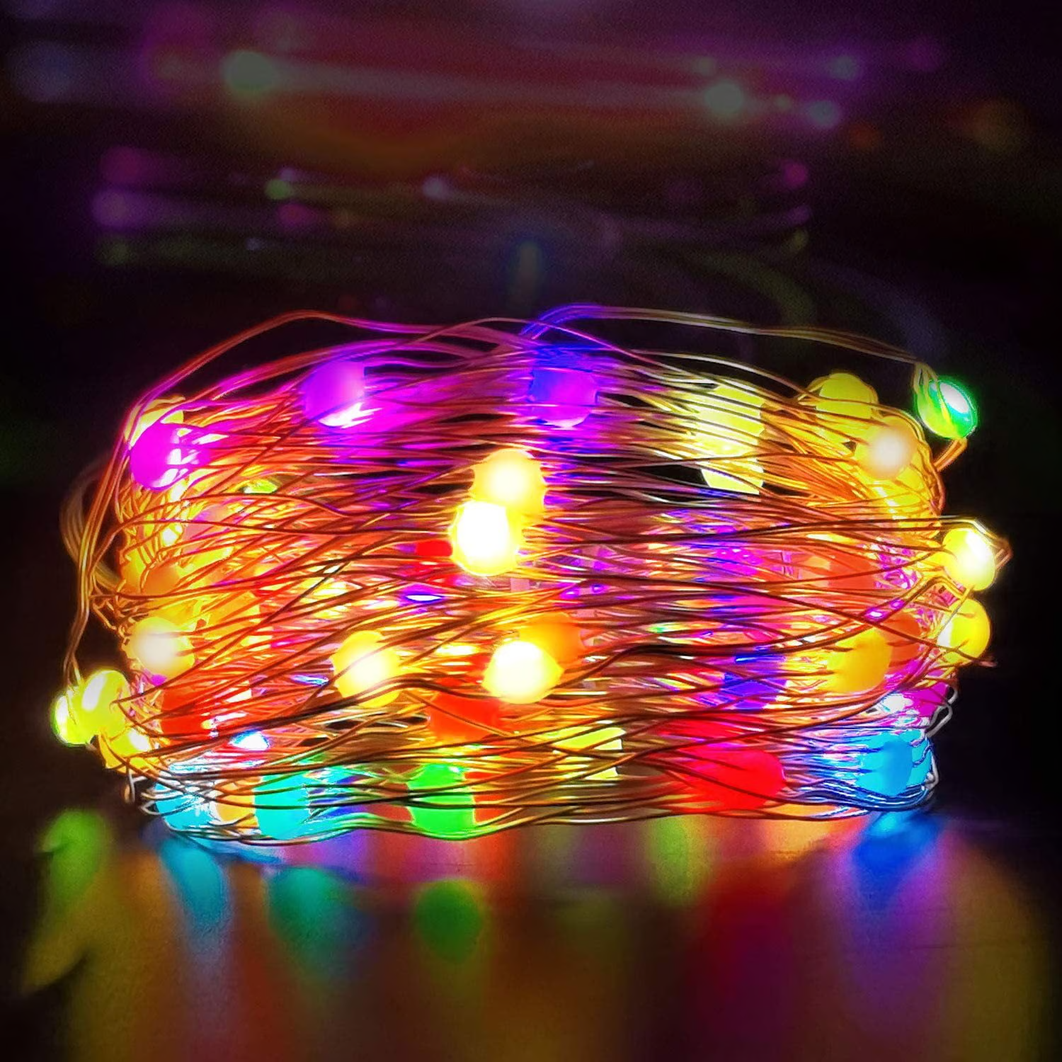 8 Modes 100-600 Christmas LED Firefly Twinkle String Lights