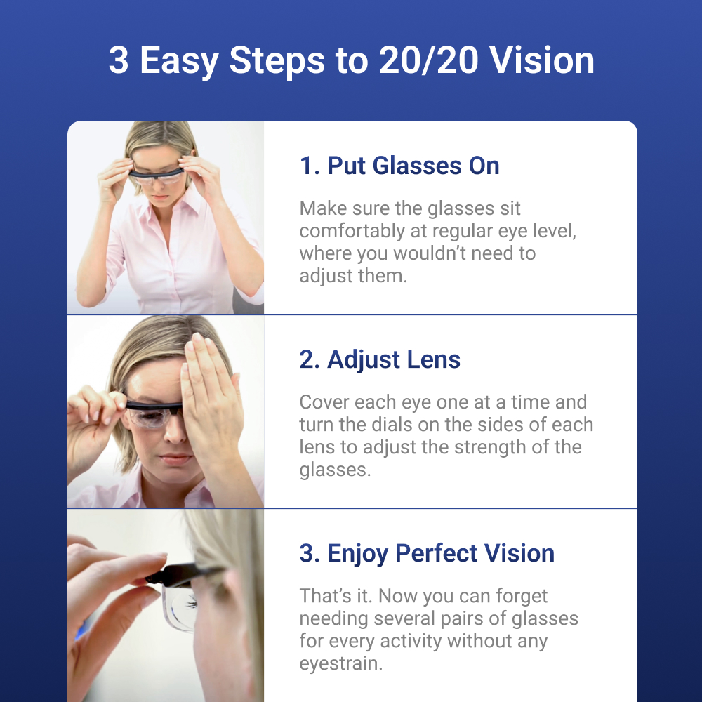 Adjustable Lens Glasses