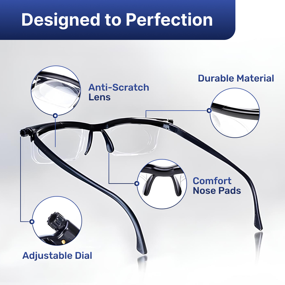 Adjustable Lens Glasses