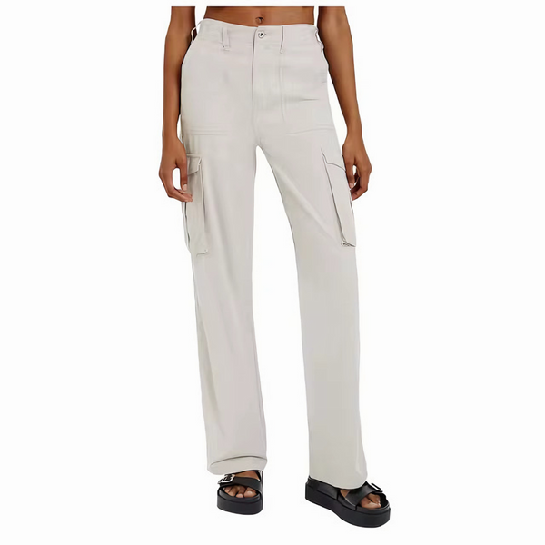 Adjustable Straight Fit Cargo Pants