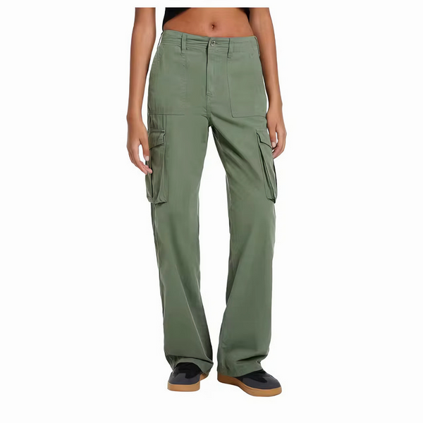 Adjustable Straight Fit Cargo Pants