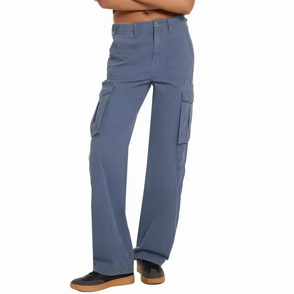 Adjustable Straight Fit Cargo Pants