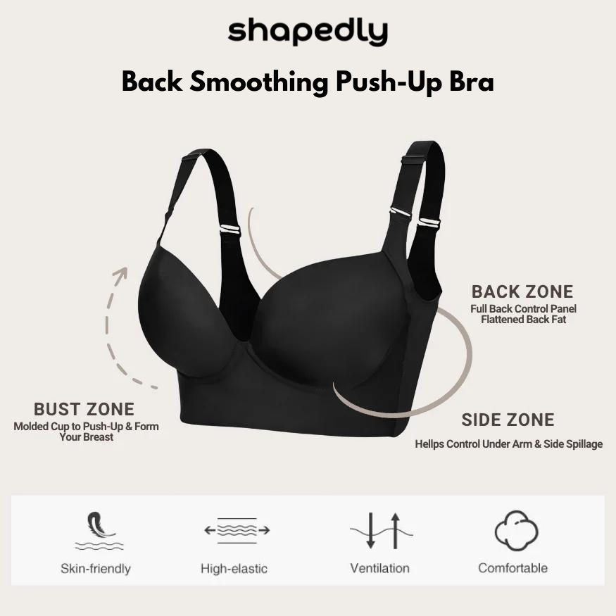 Back Smoothing Push-up Bra