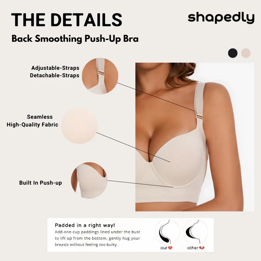 Back Smoothing Push-up Bra