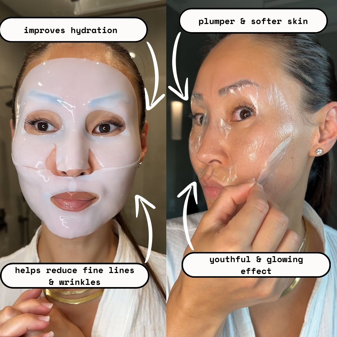 Bio-collagen mask