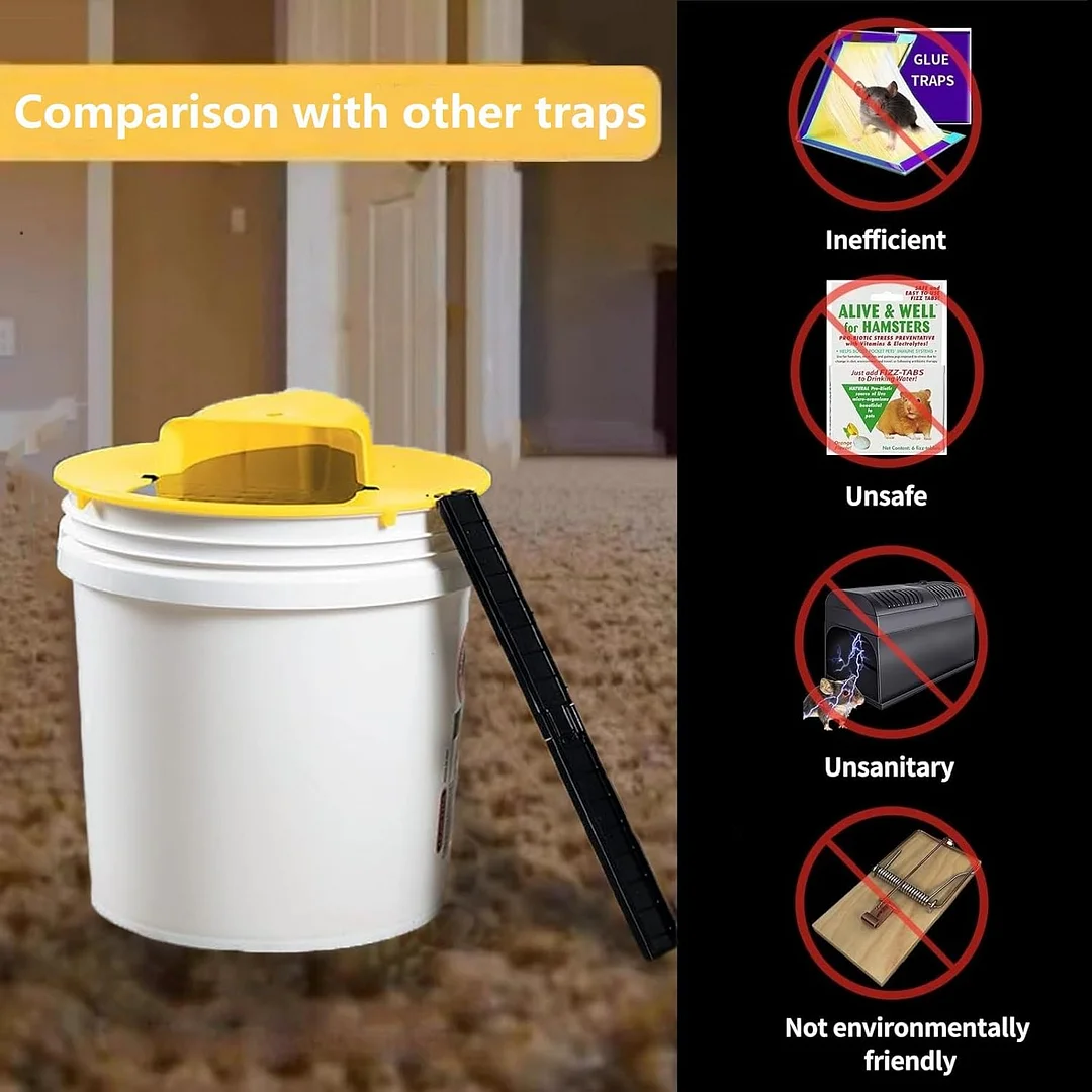 (Black Friday Pre Sale-30% OFF) Bucket Lid Mouse Trap