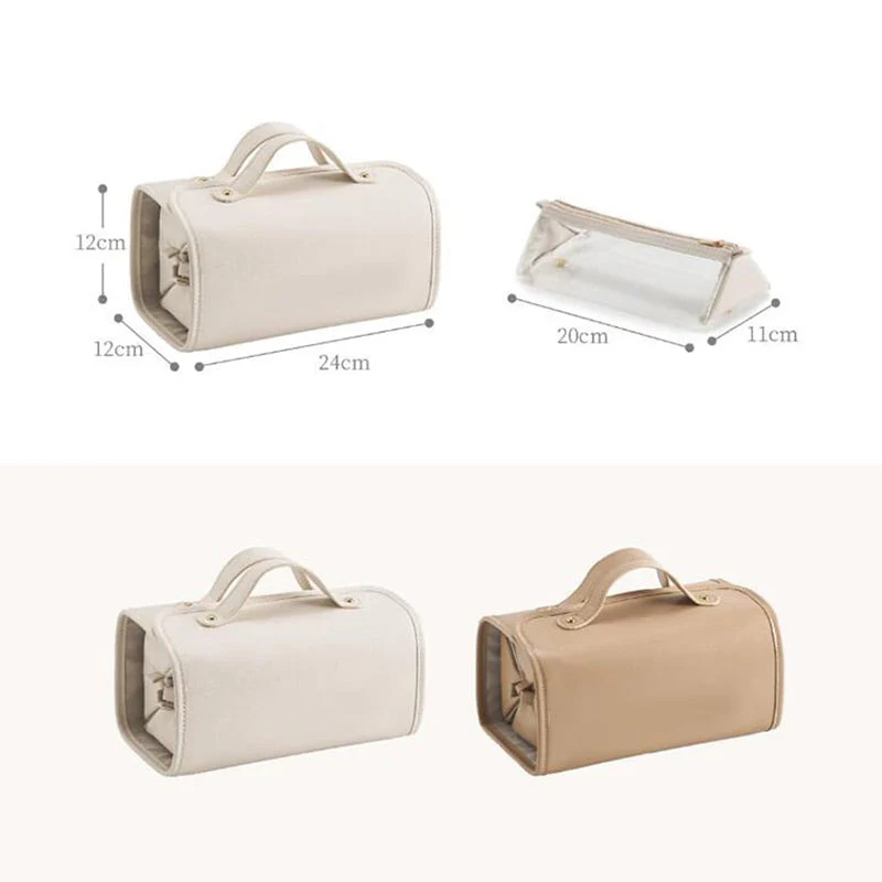 CHIRSTMAS SALE 49% OFF - Leather Waterproof Cosmetic Bag