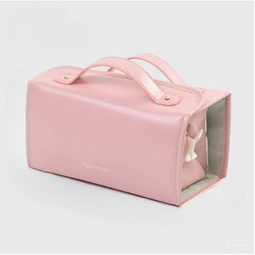 CHIRSTMAS SALE 49% OFF - Leather Waterproof Cosmetic Bag