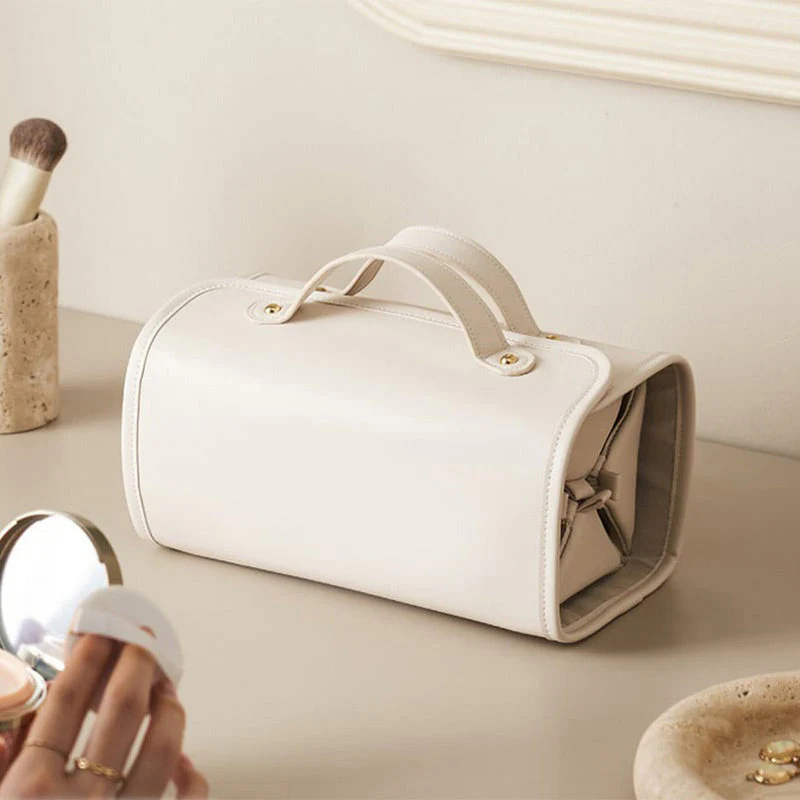 CHIRSTMAS SALE 49% OFF - Leather Waterproof Cosmetic Bag