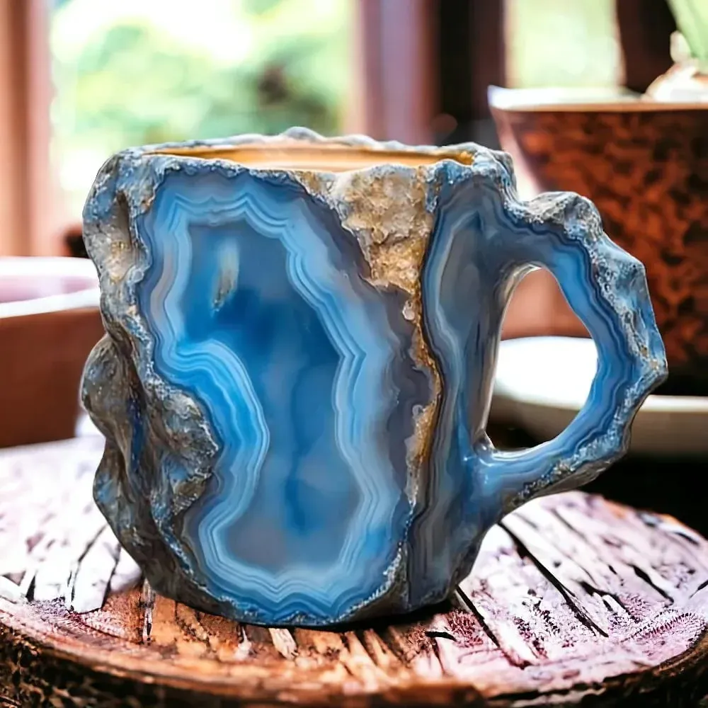 Christmas Hot Sale - 2024 New Mineral Crystal Coffee Mugs