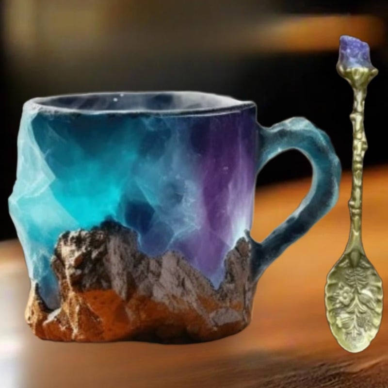 Christmas Hot Sale - 2024 New Mineral Crystal Coffee Mugs