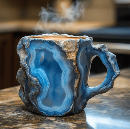 Christmas Hot Sale - 2024 New Mineral Crystal Coffee Mugs