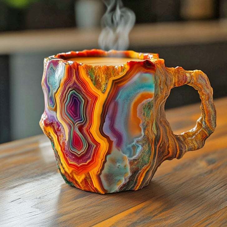 Christmas Hot Sale 49% OFF - 2024 New Mineral Crystal Coffee Mugs