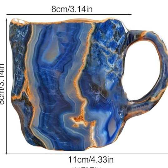 Christmas Hot Sale 49% OFF - 2024 New Mineral Crystal Coffee Mugs