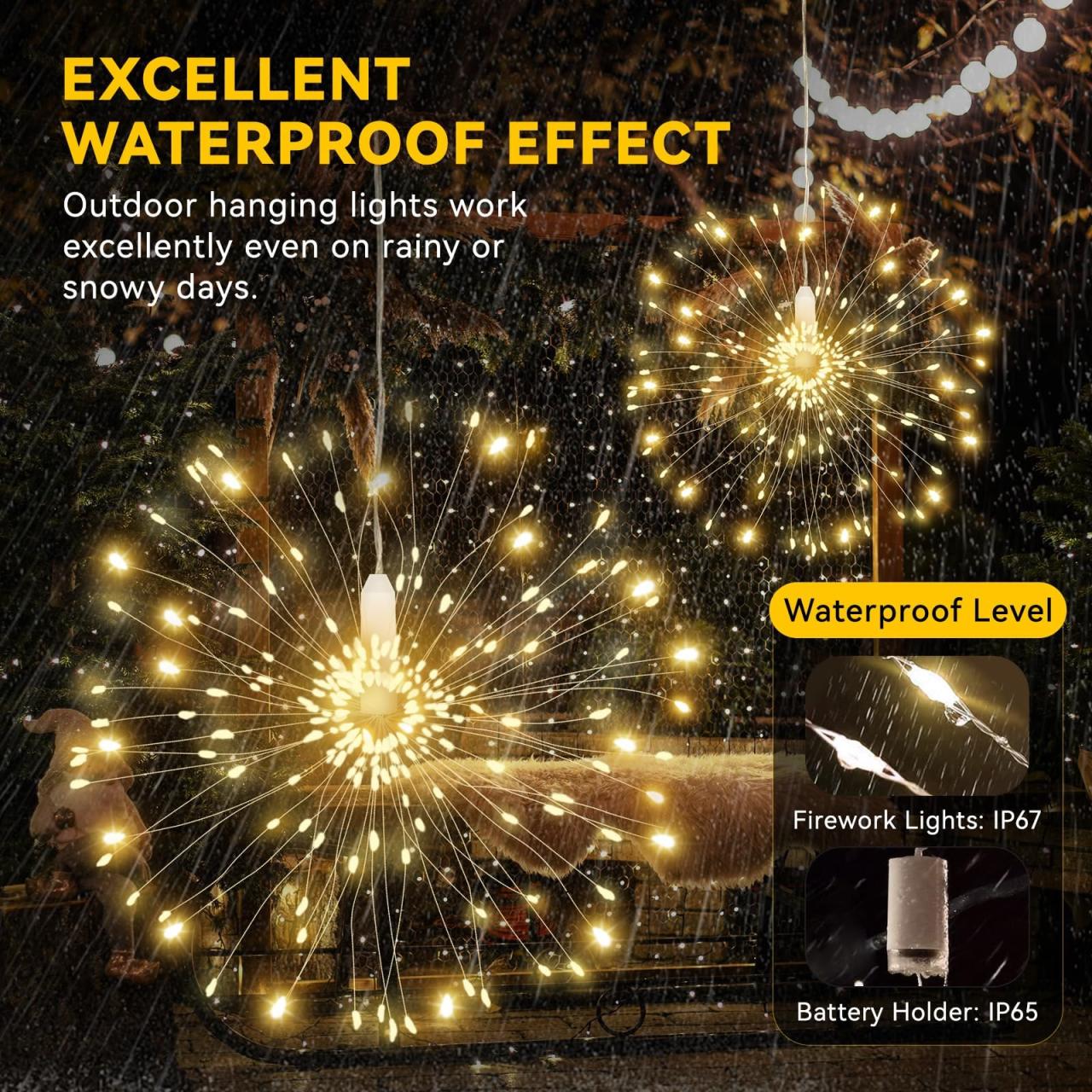 Christmas Hot Sale - Hanging Waterproof Fairy Lights