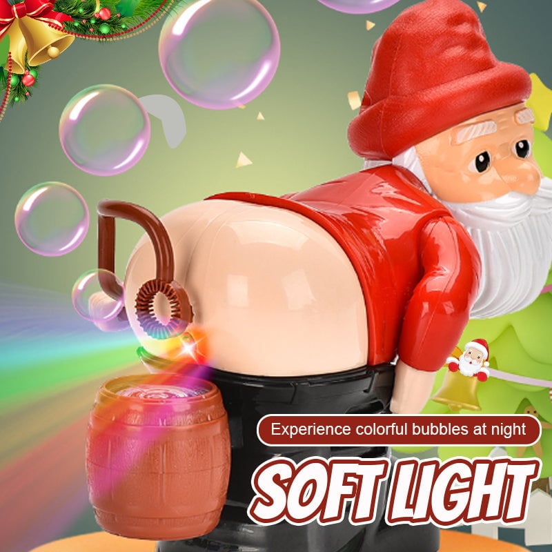 CHRISTMAS SALE 49% OFF - Funny Santa Claus bubble modeling of the fart fart