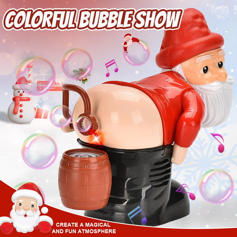 CHRISTMAS SALE 49% OFF - Funny Santa Claus bubble modeling of the fart fart