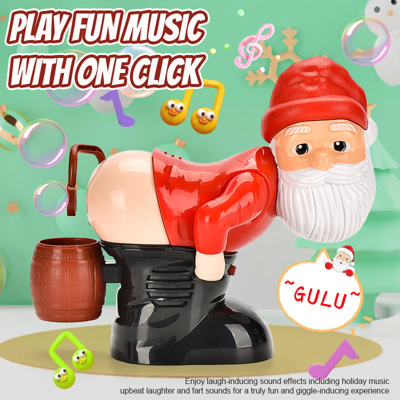 CHRISTMAS SALE 49% OFF - Funny Santa Claus bubble modeling of the fart fart