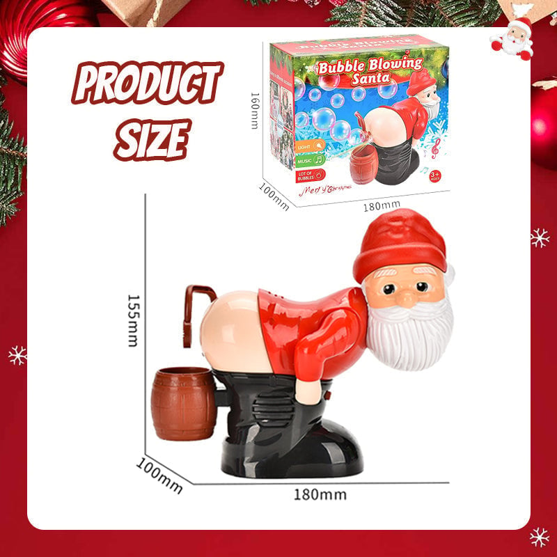 CHRISTMAS SALE 49% OFF - Funny Santa Claus bubble modeling of the fart fart